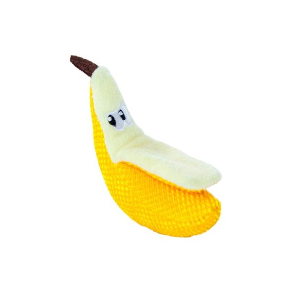 Kattleksak Petstages Dental Banana