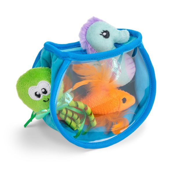 Kattleksak Petstages Hide&Seek Fish Bowl