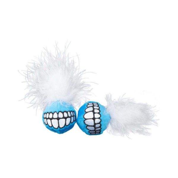 Kattleksak Plush Grinz 2-pack - Blå