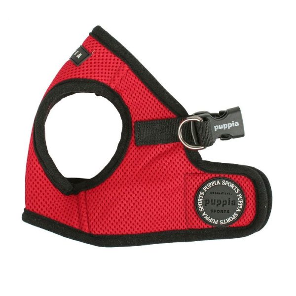 Kattsele Vest Puppia Harness Röd, XS