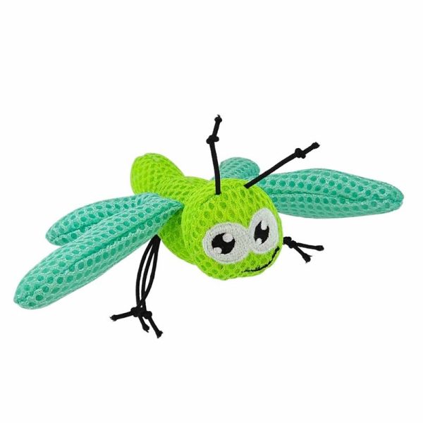 Mesh dragonfly with catnip