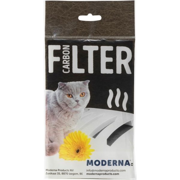 Moderna Kolfilter till Kattlåda