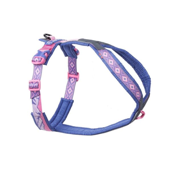 Non-stop Dogwear Line Rachel Pohl 5.0 Hundsele Rosa/Lila (6)