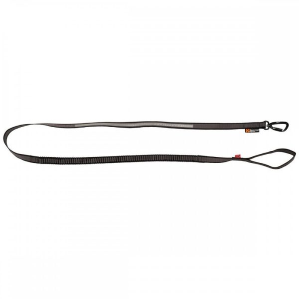 Non-stop Dogwear Touring Bungee Leash Expanderkoppel Svart (2.8m/23mm)