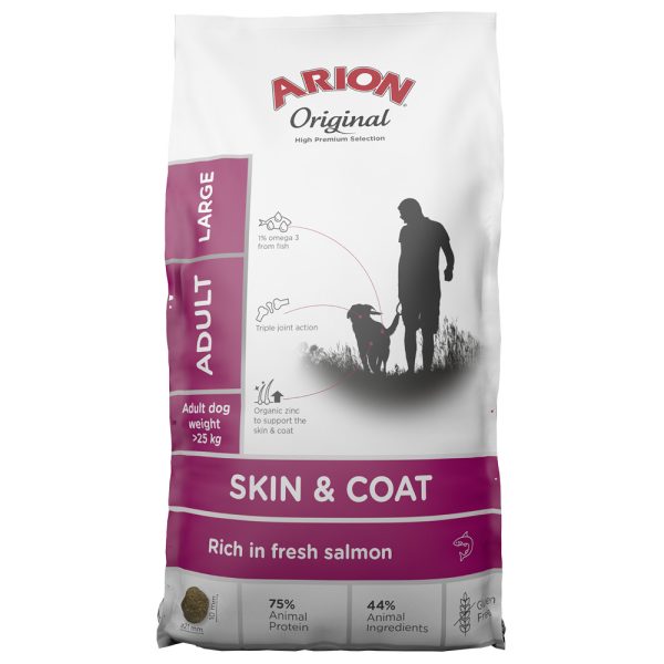 Original Skin & Coat Large Torrfoder för Hundar - 12 kg