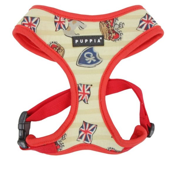 PUPPIA SELE PUPPIA - BRITANNIA HARNESS RÖD S