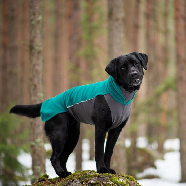 Pomppa Jumppa Fleectäcke Blågrön (37)