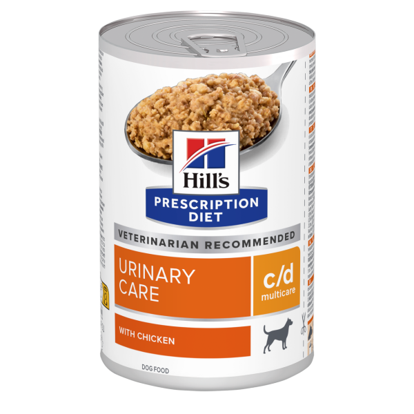 Prescription Diet c/d Multicare Urinary Care Våtfoder med Kyckling Hundfoder - 12 x 370 g