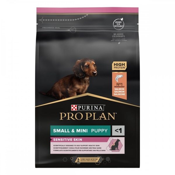 Purina Pro Plan Puppy Small & Mini Sensitive Skin Salmon 3 kg