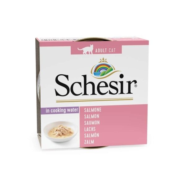 Schesir Cat Adult Salmon in Gravy 85 g