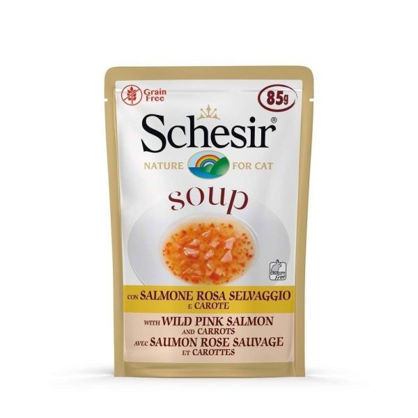 Schesir Soup Lax med Morot 85 g