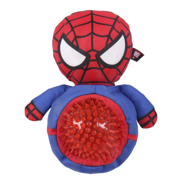 Spiderman Hundleksak Piggig Boll - Spiderman