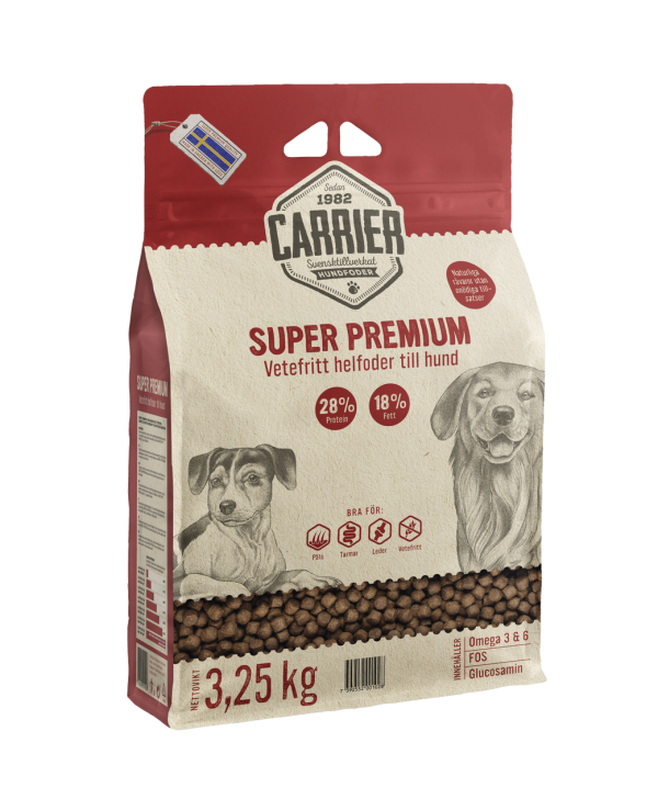 Super Premium Hundfoder - 3,25 kg