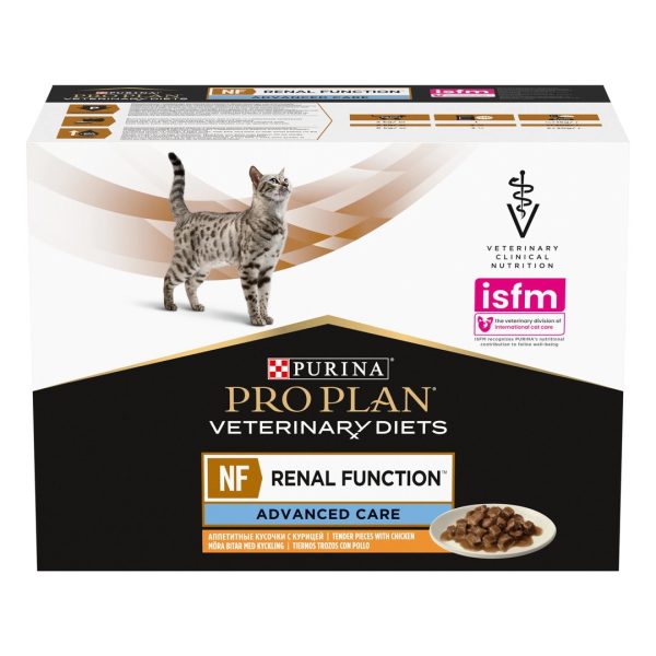 Veterinary Diets NF Renal Function Advanced Care Chicken Wet Kattfoder - 10 st x 85 g