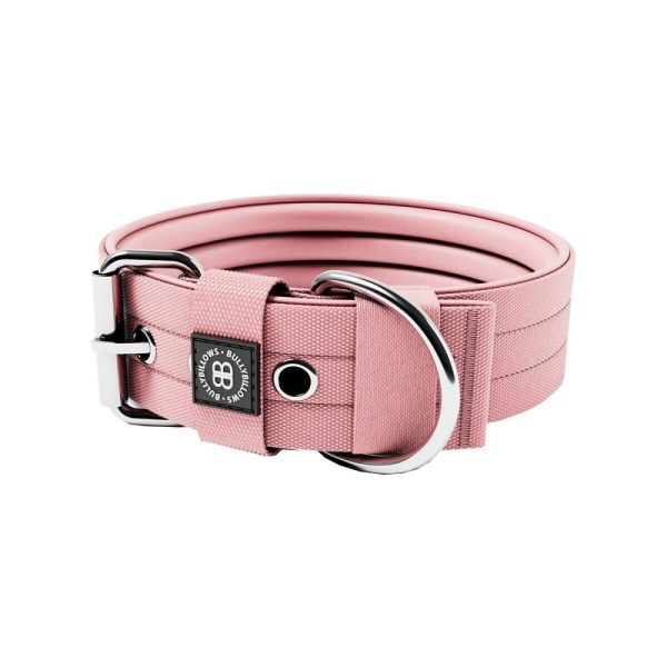 BullyBillows Hundhalsband med Spänne 5 cm Rosa (XL)