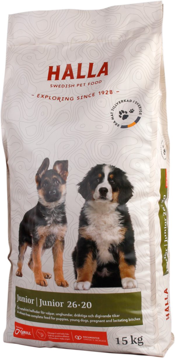 Hundfoder Junior - 15 kg