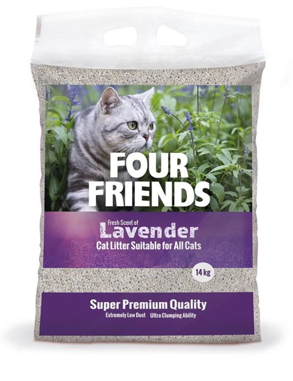 Kattsand Four Friends Lavender 7kg