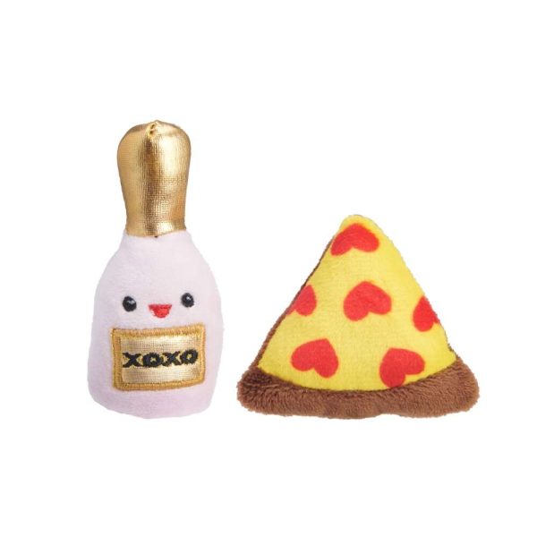 Little&Bigger XOXO Bubbel & Pizzaslice 2-pack