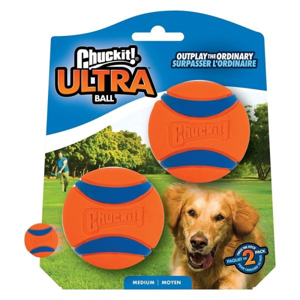 Chuckit Ultra Flytande Hundbollar 2-pack (M)