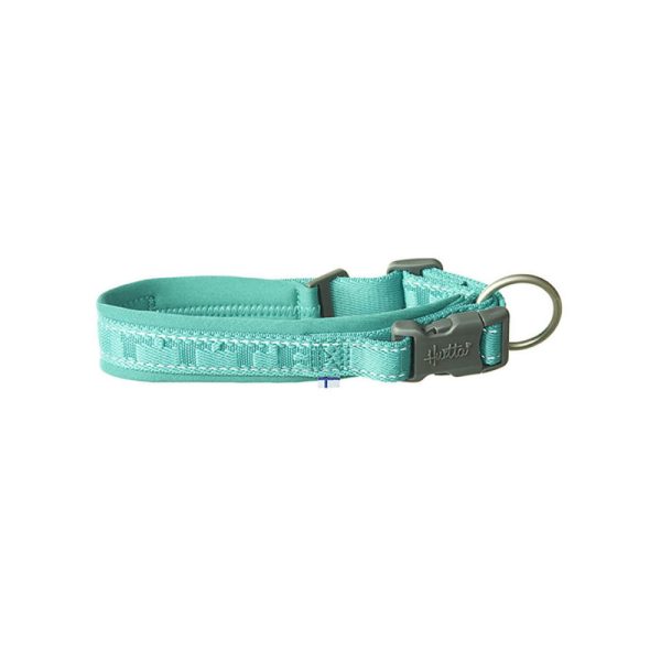 Hurtta Casual ECO Hundhalsband Turkos (45-55)