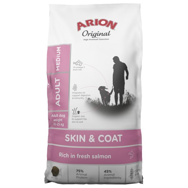 Original Skin & Coat Medium Torrfoder för Hundar - 2 kg