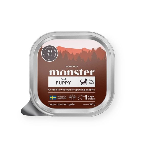 Monster Dog Puppy Beef Paté 150g