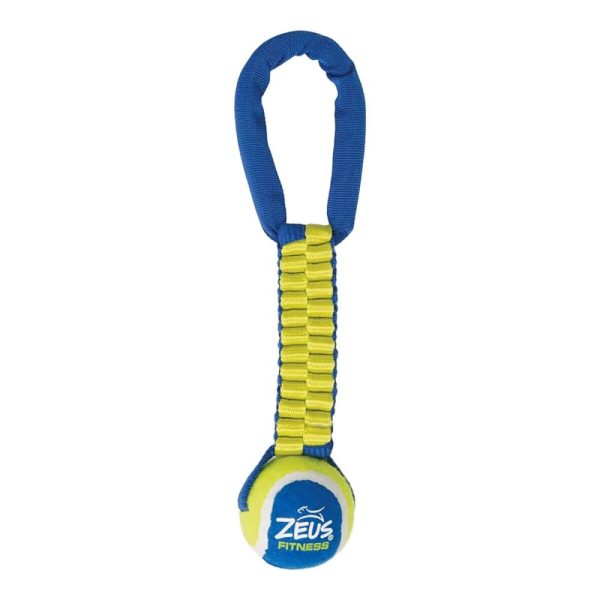 Zeus Fitness Dragleksak med Tennisboll